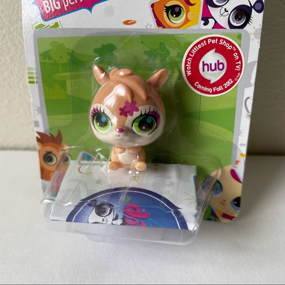 Littlest Pet Shop Hamster 2739 LPS Hasbro Brown - Picture 2 of 12